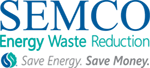Semco Energy Waste Reduction logo. Learn about rebates from Semco. 